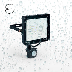 Proyector LED exterior con sensor de movimiento PIR - 30W - IP65 - 6000K