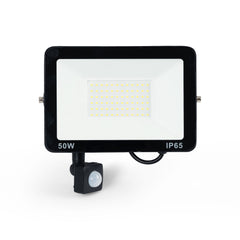 Proyector LED exterior con sensor de movimiento PIR - 50W - IP65 - 6000K