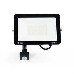 Proyector LED exterior con sensor de movimiento PIR - 50W - IP65 - 6000K