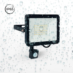 Proyector LED exterior con sensor de movimiento PIR - 50W - IP65 - 6000K