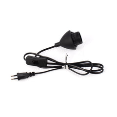Cable para lámpara de mesa - Casquillo E27, interruptor y enchufe - 1,3 m