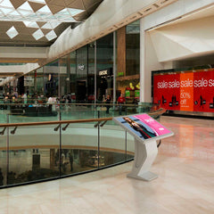 Display publicitario - Digital Kiosk 43" - Pantalla Táctil - Interior - 16GB - Base "K"
