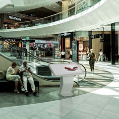 Display publicitario - Digital Kiosk 43" - Pantalla Táctil - Interior - 16GB - Base "K"