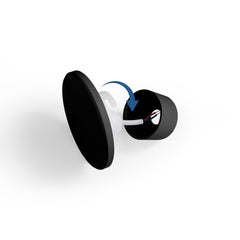 Aplique de pared circular "Eclipse" 9W - CCT - IP65