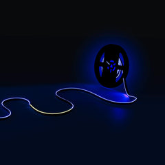 Tira LED inteligente RGB COB 24V DC - Emisión lateral - 12W/m - 10mm - IP20 - Rollo de 5 metros