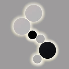 Aplique de pared circular "Eclipse" 9W - CCT - IP65