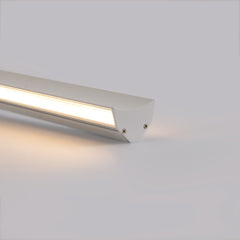 Tapa para perfil de esquina para tira LED doble - Ref. BPERFALP191