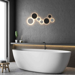 Aplique de pared circular "Eclipse" 18W - CCT - IP65