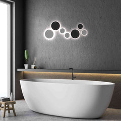 Aplique de pared circular "Eclipse" 9W - CCT - IP65
