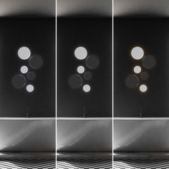 Aplique de pared circular "Eclipse" 18W - CCT - IP65