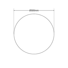 Esfera luminosa LED RGBW RESINA BLANCA, 50CM. 2.4W, IP65, Recargable