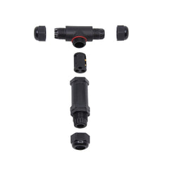 CONECTOR "T" ESTANCO 3 POLOS IP67