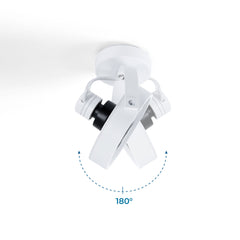 Foco de techo orientable "IRIS" + Bombilla AR111 GU10