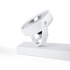 Foco de techo doble orientable "IRIS" + 2 bombillas AR111 GU10