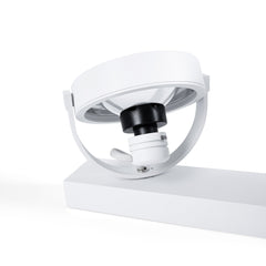 Foco de techo doble orientable "IRIS" + 2 bombillas AR111 GU10