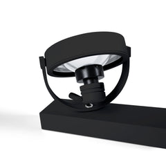 Foco de techo doble orientable "IRIS" + 2 bombillas AR111 GU10