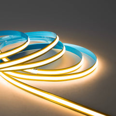 Tira LED COB 24V DC -Monocolor - FREE CUT - 11W/m - 8mm - IP20 - Rollo de 5 metros