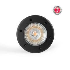 Baliza LED exterior suelo 18W - 12V DC - IP67 - Ø15cm -30º - RGB/3000K