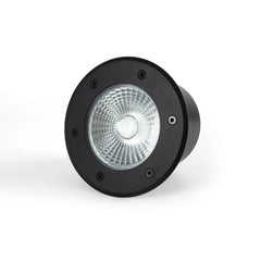 Baliza LED exterior suelo 18W - 12V DC - IP67 - Ø15cm -30º - RGB/3000K