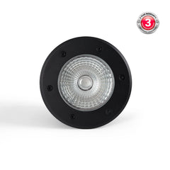 Baliza LED exterior suelo 18W - 12V DC - IP67 - Ø15cm -30º - RGB/3000K