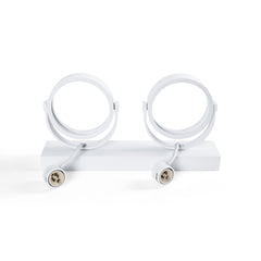 Foco de techo doble orientable "IRIS" - 2 x AR111 GU10