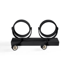 Foco de techo doble orientable "IRIS" - 2 x AR111 GU10