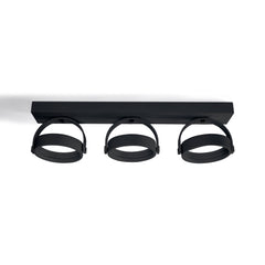 Foco de techo triple orientable "IRIS" - 3 x AR111 GU10