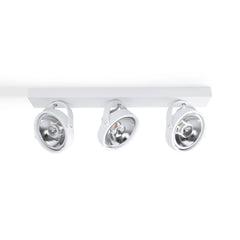 Foco de techo triple orientable "IRIS" - 3 x AR111 GU10