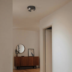 Aplique de techo triple orientable "IRIS 3" - 3 x AR111 GU10