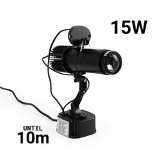 Proyector de logos LED GOBO 15W rotativo interior - Óptica 20° - IP20