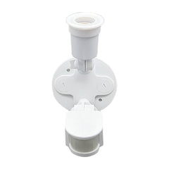 Portalámparas para bombilla LED E27 con sensor de movimiento PIR 180º IP44