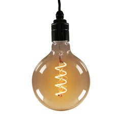 Bombilla Retro Vintage globo filamento espiral E27 G125 4W