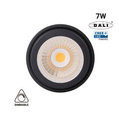 Módulo LED 7W para aro downlight MR16/GU10 - Regulable por DALI - 45º - CRI 90