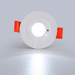 Luz de emergencia 3W tipo downlight - Autonomía 3hs - Ø60mm