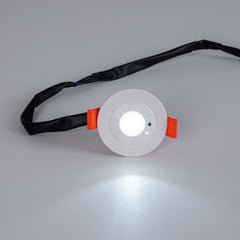Luz de emergencia 3W tipo downlight - Autonomía 3hs - Ø60mm