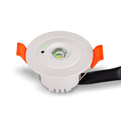 Luz de emergencia 3W tipo downlight - Autonomía 3hs - Ø60mm