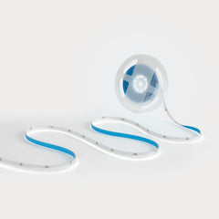 Tira LED COB 24V DC CCT - Emisión lateral - 12W/m - 10mm - IP20 - Corte c/ 5cm - Rollo de 5 metros