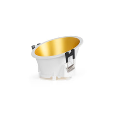 Aro downlight redondo asimétrico - Bajo UGR - Corte Ø85mm