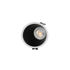 Aro downlight redondo asimétrico - Bajo UGR - Corte Ø85mm