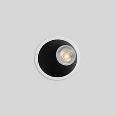 Aro downlight redondo asimétrico - Bajo UGR - Corte Ø85mm