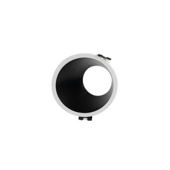 Aro downlight redondo asimétrico - Bajo UGR - Corte Ø85mm