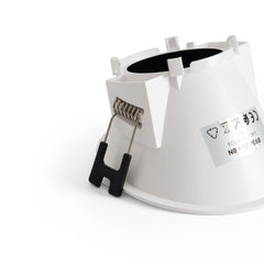 Aro downlight redondo asimétrico - Bajo UGR - Corte Ø85mm