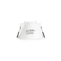 Aro downlight redondo asimétrico - Bajo UGR - Corte Ø85mm