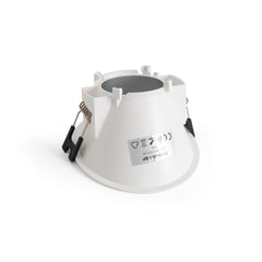 Aro downlight redondo asimétrico - Bajo UGR - Corte Ø85mm