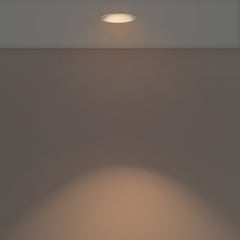 Aro downlight redondo asimétrico - Bajo UGR - Corte Ø85mm