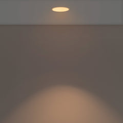 Aro downlight redondo asimétrico - Bajo UGR - Corte Ø85mm