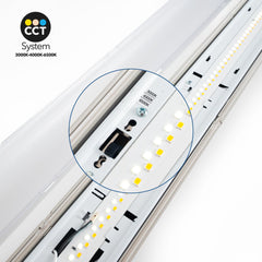 Pantalla estanca LED / Luz de emergencia - CCT - 120cm - Conectable - 40W - IP65