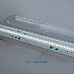 Pantalla estanca LED / Luz de emergencia - CCT - 120cm - Conectable - 40W - IP65