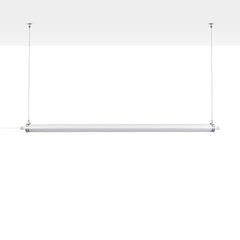 Luminaria estanca tubular para uso industrial - 150cm - 50W - 6900lm - IP65 - IK10