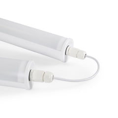 Luminaria estanca tubular para uso industrial - 150cm - 50W - 6900lm - IP65 - IK10